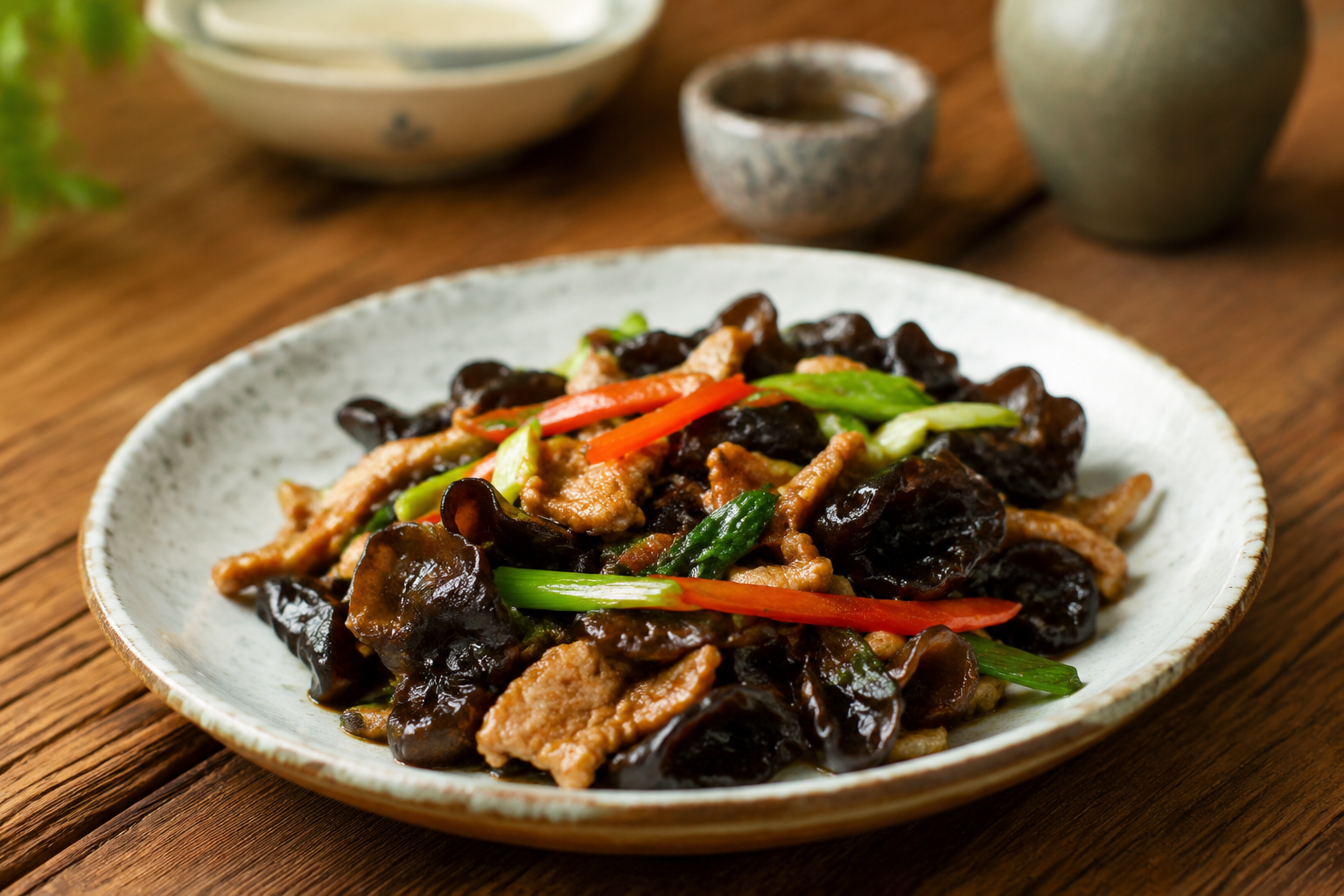 木耳炒肉