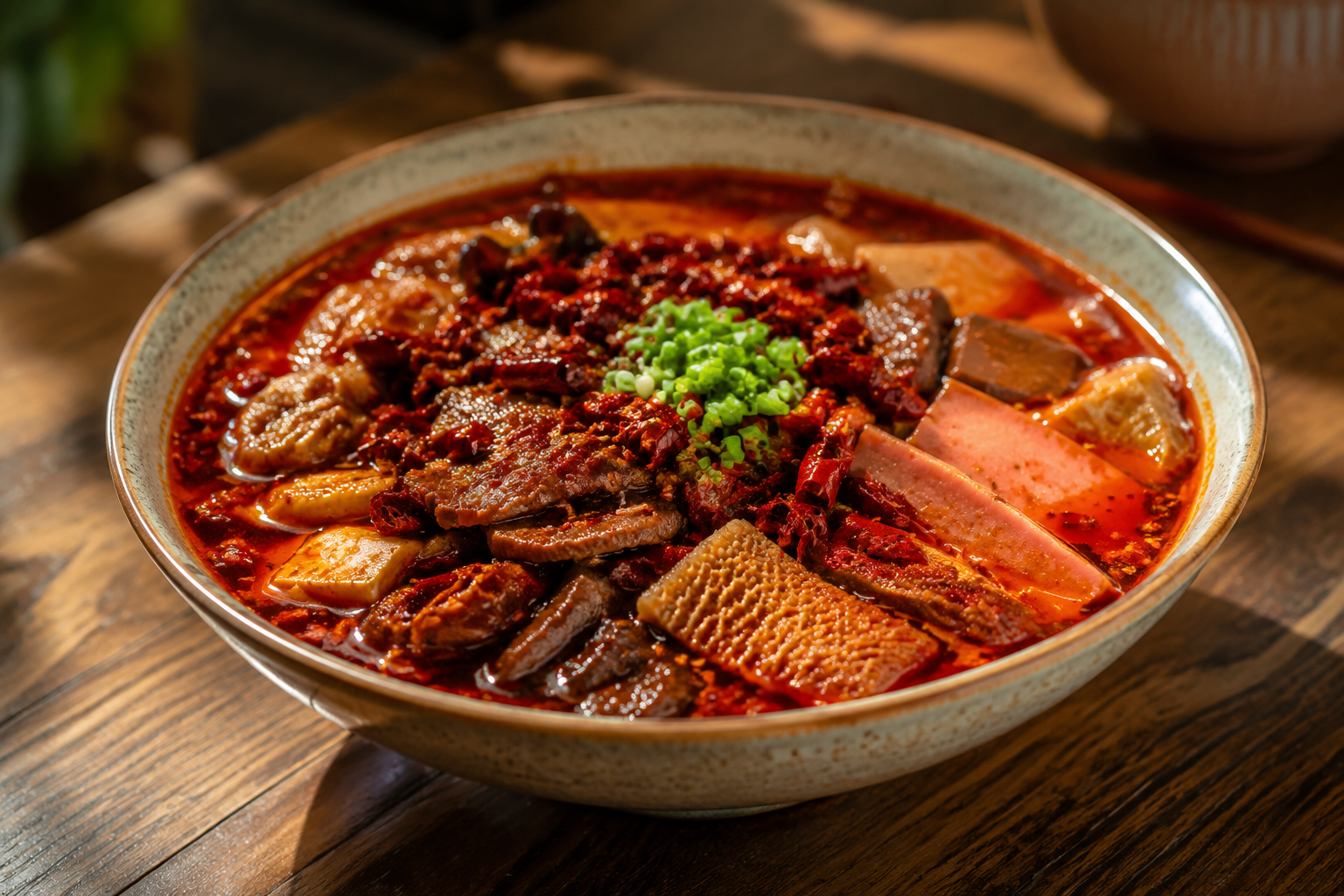 毛血旺