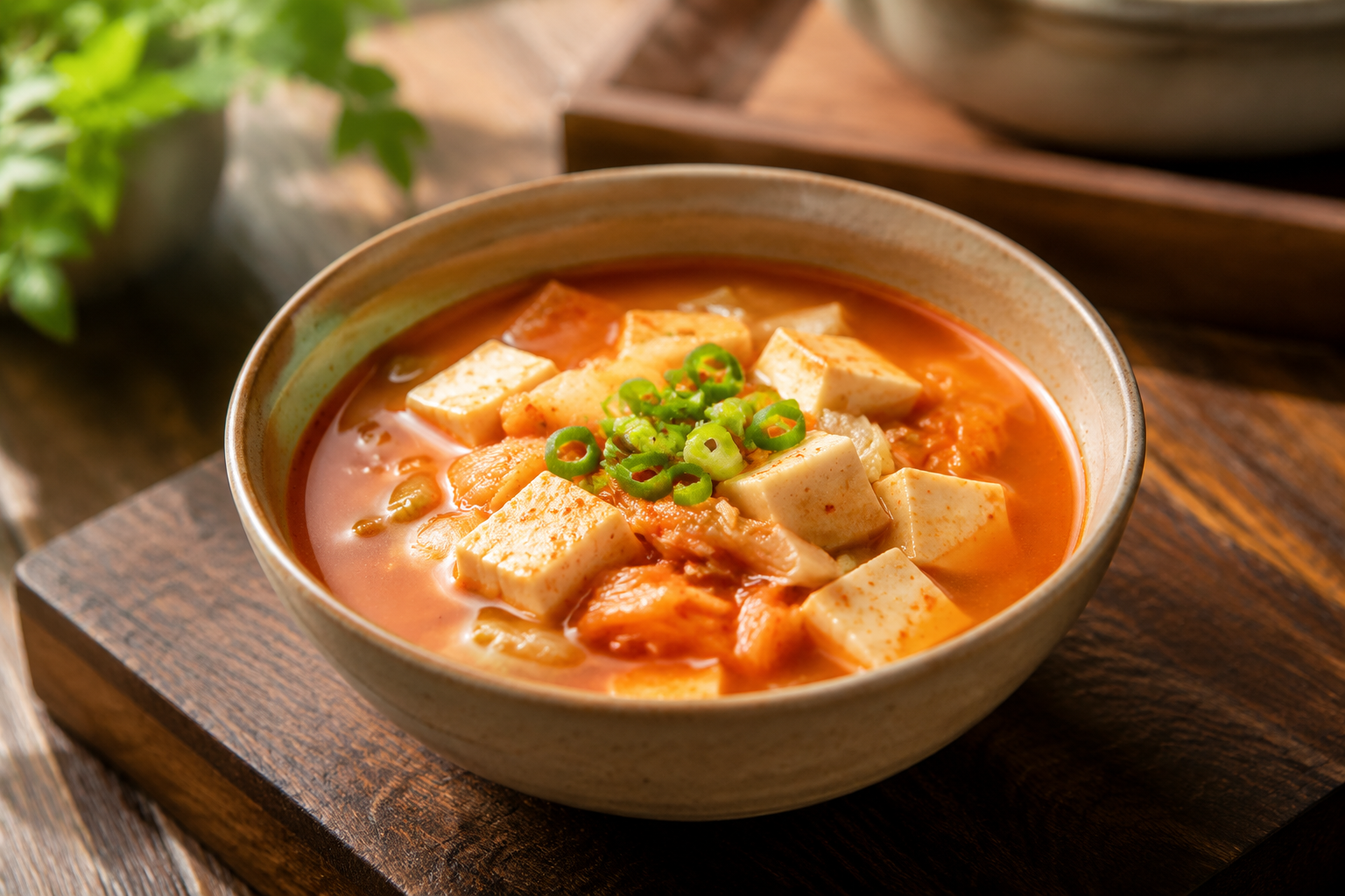 泡菜豆腐汤