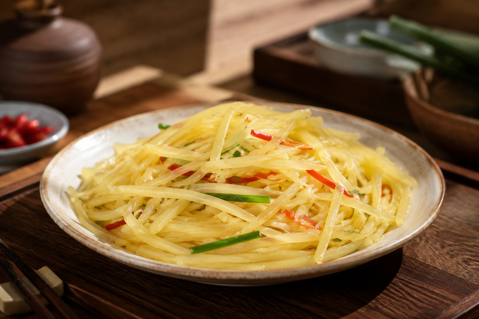 炒土豆丝 炒土豆丝