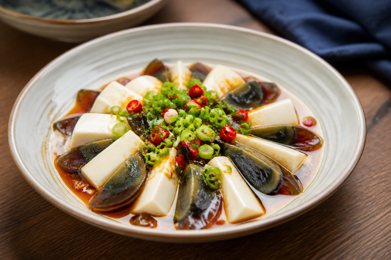 皮蛋豆腐 皮蛋豆腐