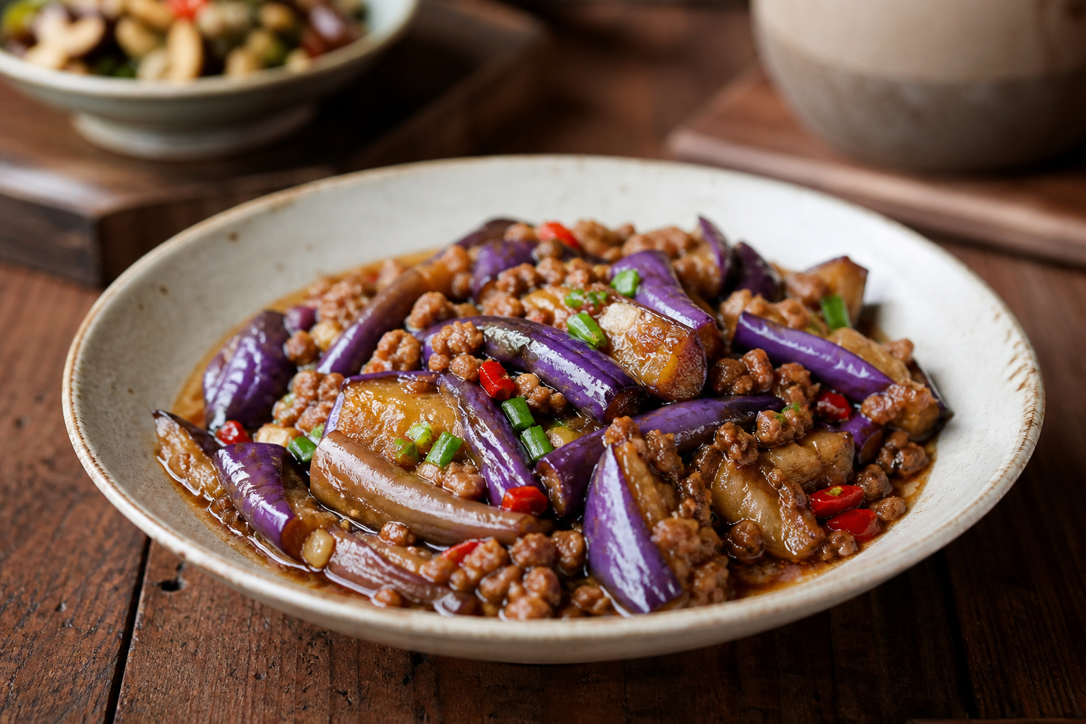 茄子肉末 茄子肉末