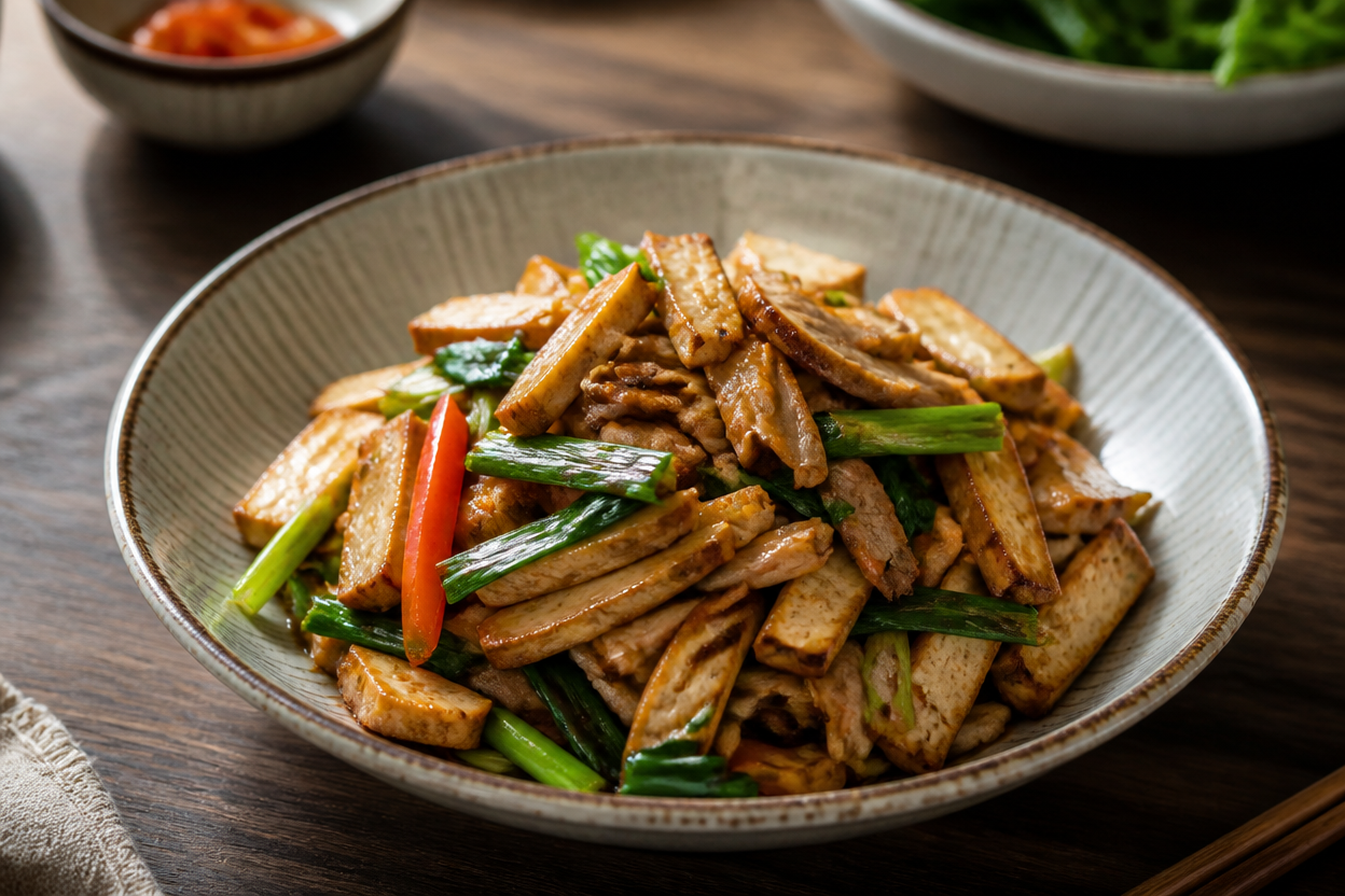 豆干炒肉 豆干炒肉