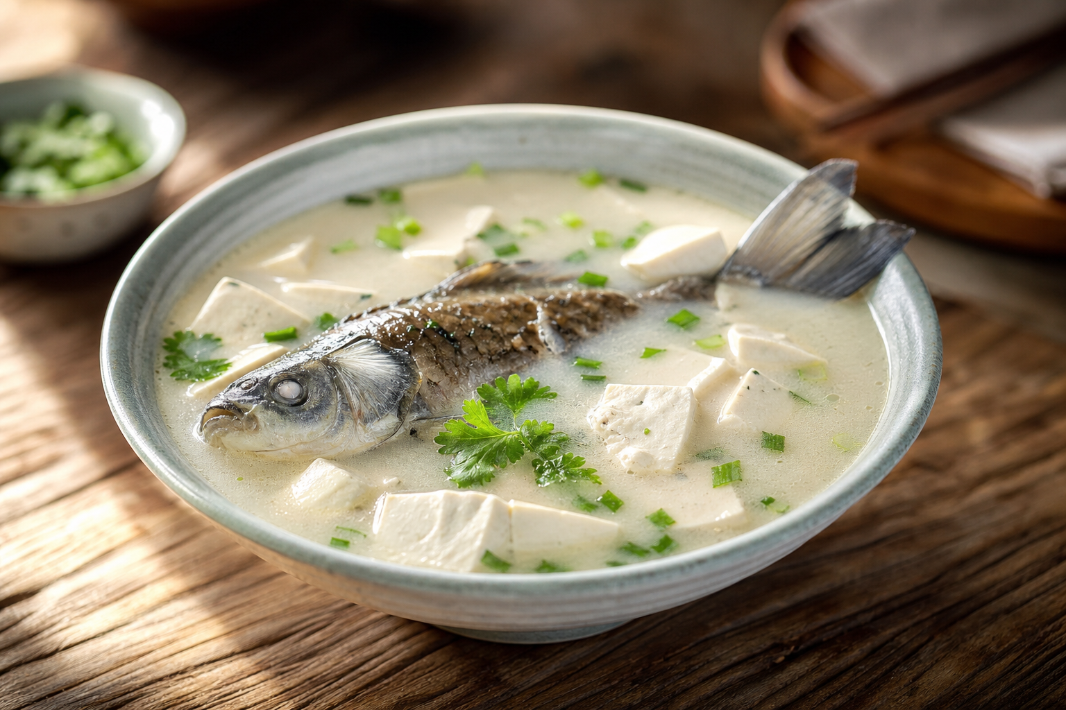 鲫鱼豆腐汤
